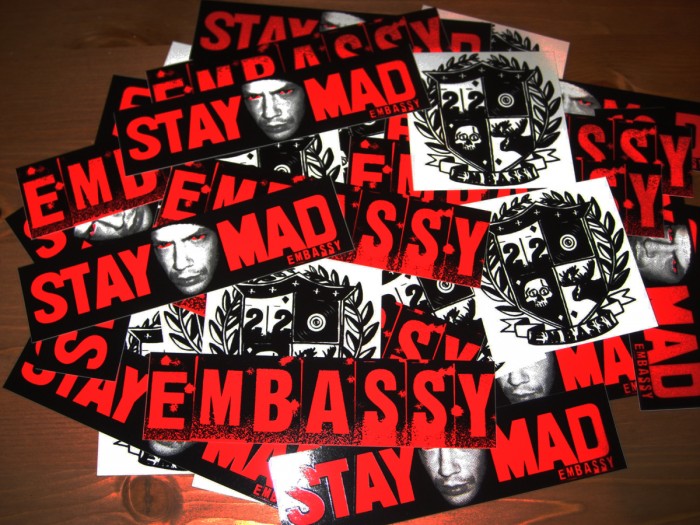 embassy stickers